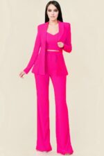 Conjunto profesional de 3 piezas con blazer - Imagen 7