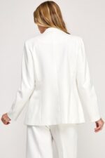 Blazer abierto con solapa notch - Imagen 5