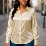 Blusa de satín Fifty Street