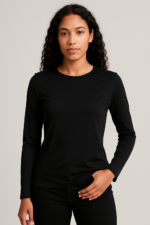 Blusa de cuello redondo Emerson Lang