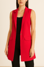 Chaleco tipo gabardina Love Scarlett