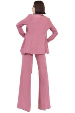 Conjunto de blazer de un botón y palazzo - Imagen 5