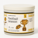 Vela de Tres Mechas Temporada de Fútbol